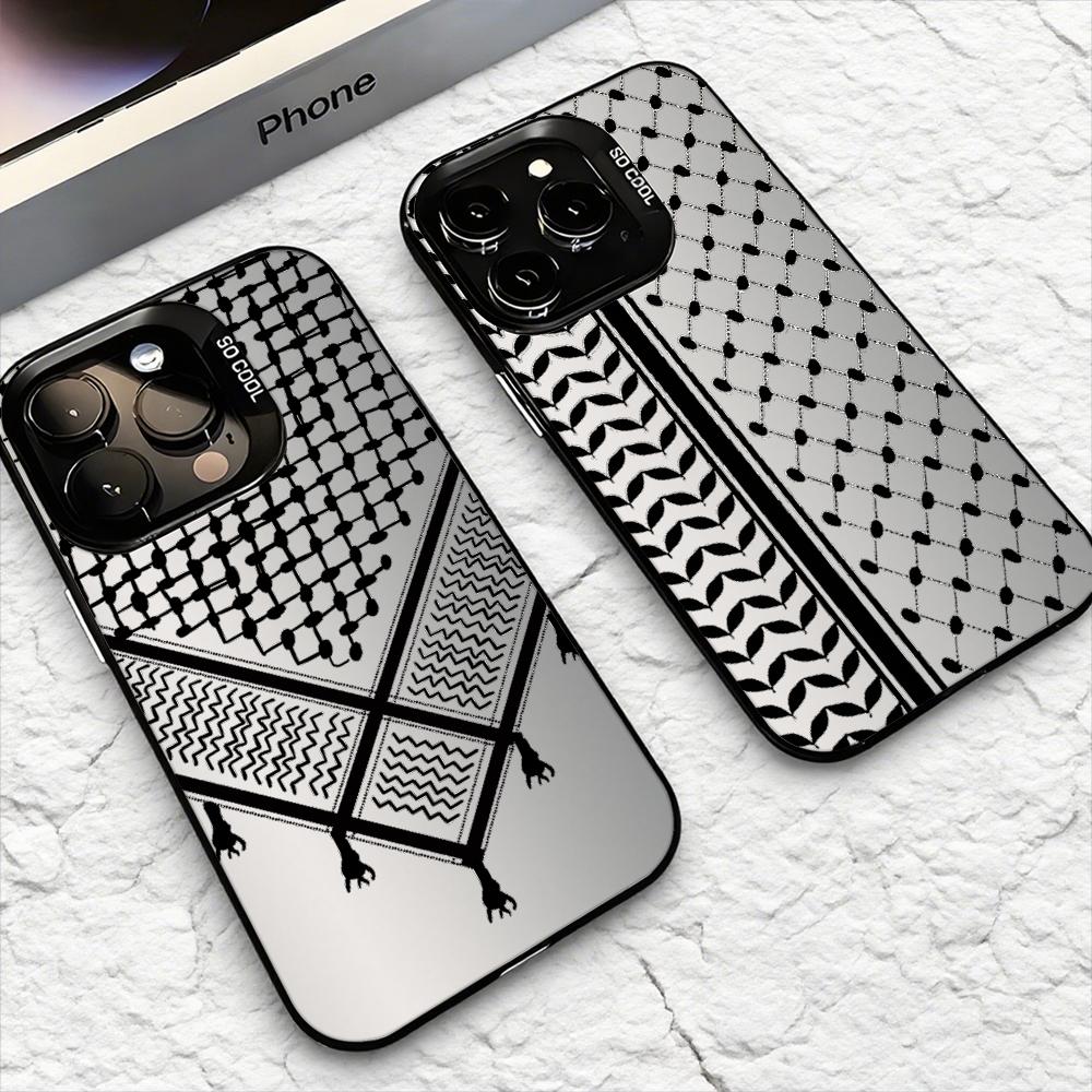 Matte Pc Case - Capa de Telefone Keffiyeh P-Palestina para
