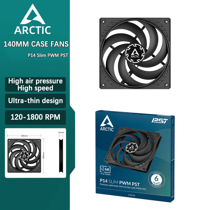 Case Fan Controller - Ventoinha de alta pressão para computador