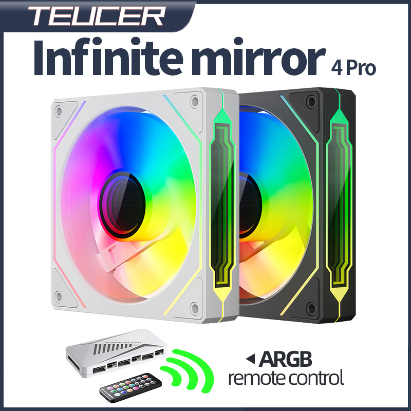 Case Fan Controller - Teucer espelho infinito 4pro 120mm caso