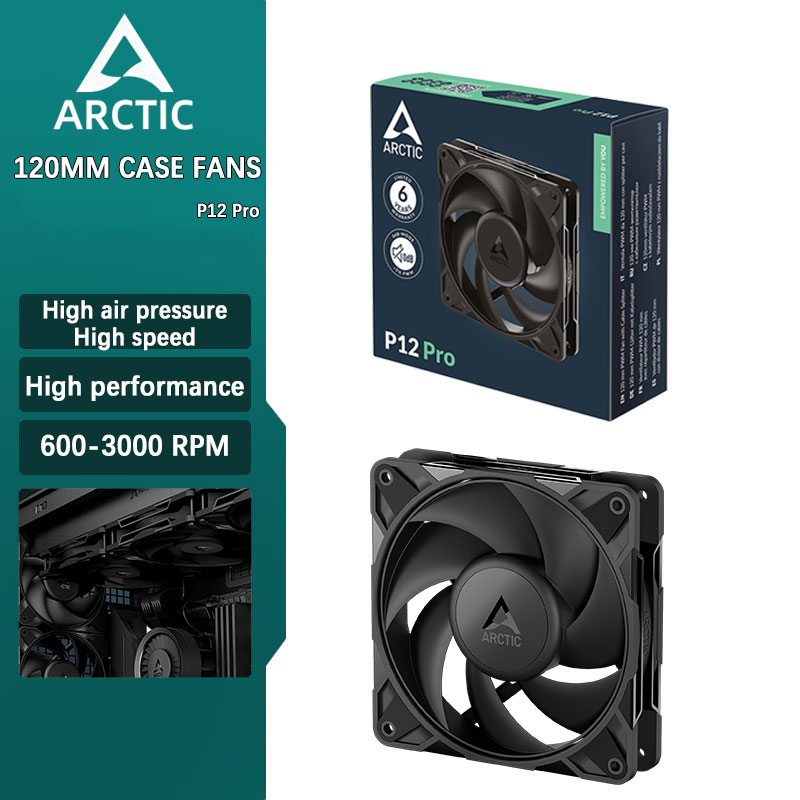 Case Fan Controller - Ventilador de Gabinete ARCTIC P12 Pro