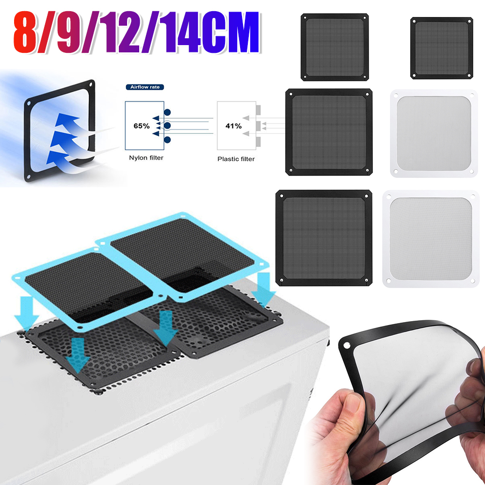 1/2x 8/9/12/14cm quadro magnét - Dust Filter Pc avaliação e preço