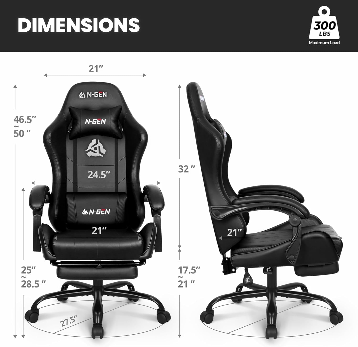 Cadeira Gamer com Apoio para o - Computer Case avaliação e preço