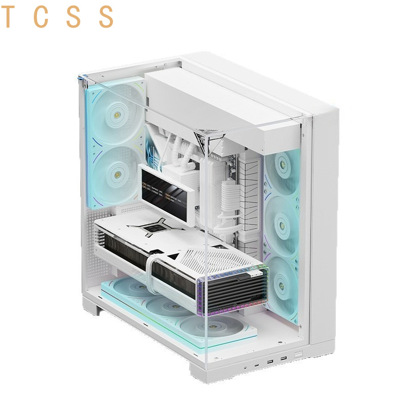 Gabinete de PC Branco Panorâmi - Pc Chassis avaliação e preço