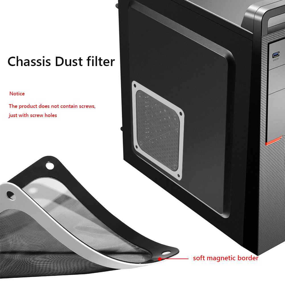 Filtro de Poeira de 8cm/12cm c - Dust Filter Pc avaliação e preço