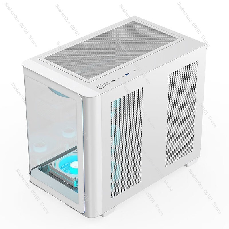 Gabinete de PC Desktop com Vid - Pc Chassis avaliação e preço