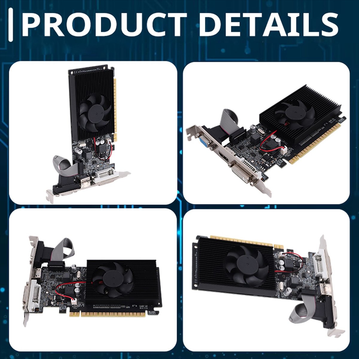 Placa Gráfica A49T GT 610 1G U - Pc Chassis avaliação e preço