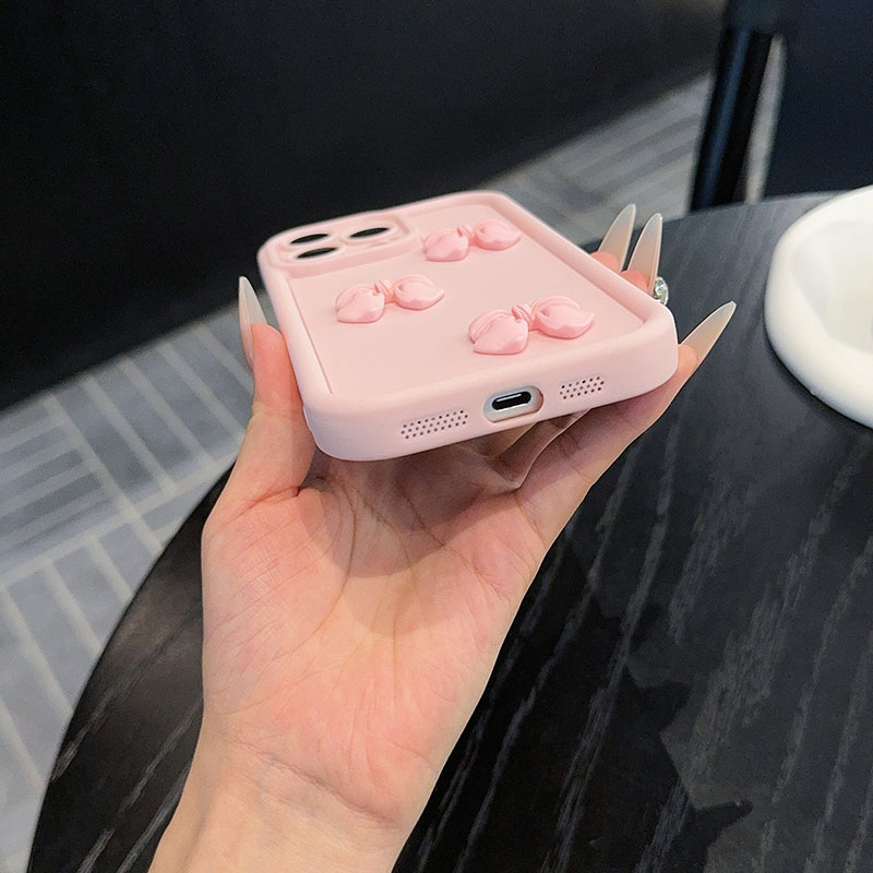 Capa de Telefone com Laço Rosa - Matte Pc Case avaliação e preço